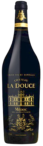 Вино Chateau La Douce Medoc AOC  red dry   2017 750 мл