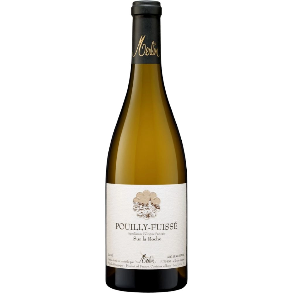 Вино Merlin Pouilly-Fuisse Sur la Roche   Мерлен Пуйи-Фюиссе   Сюр ля Рош  2019  750 мл
