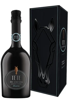 Игристое вино  Tête de Cheval Blanc de Blancs Brut Reserve  gift box  750 мл  12%
