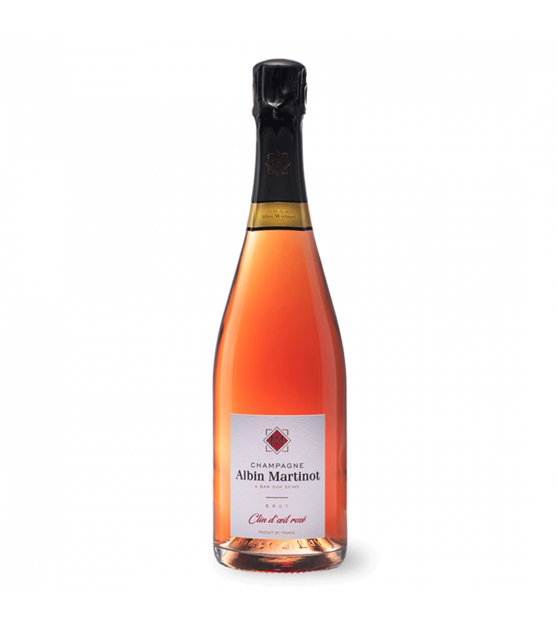 Шампанское Albin Martinot Clin d'Oeil Rosé Brut  2018  750 мл