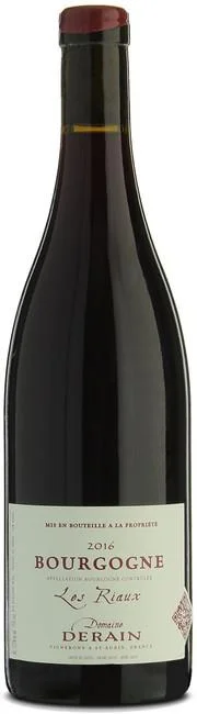Вино Catherine & Dominique Derain Le Riaux Bourgogne AOC Домен Катрин и Доминик Дерэн Лё Рио Бургонь  2016 750 мл