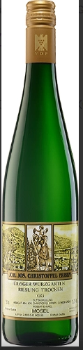 Вино Weingut Joh. Jos. Christoffel Erben Mozel Ürziger Wurzgarten Grosses Gewachs Christoffel Riesling trocken Вайнгут Йохан Йозеф Кристоффель Эрбен Мозель Урцигер Вюрцгартен Гроссес Гевекс Кристоффель Рислинг трокен 2020 750 мл