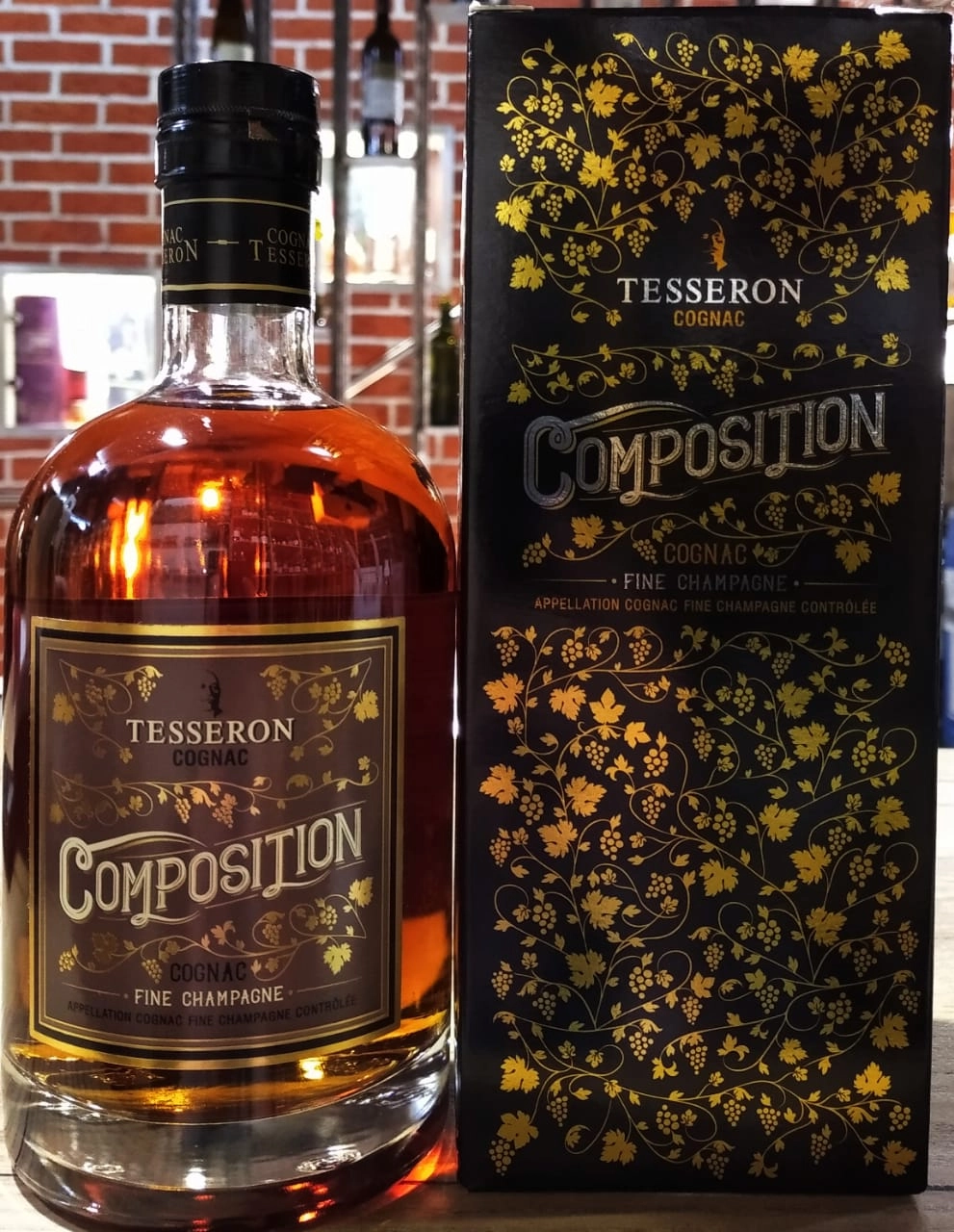 Коньяк Tesseron Composition Тессерон Композисьон в п/у 700 мл