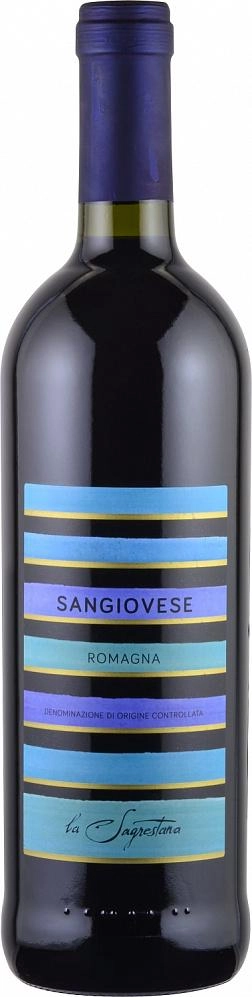 Вино La Sagrestana Sangiovese Romagna  Ла Сагрестана Санджовезе  ди Романья  2015 750 мл