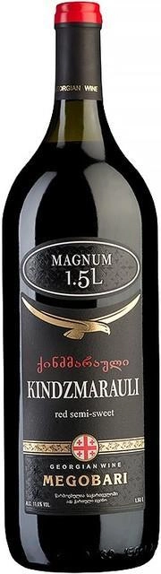 Вино Tiflis Wine Cellar Megobari  Kindzmarauli Мегобари  Киндзмараули 2018 1500 мл