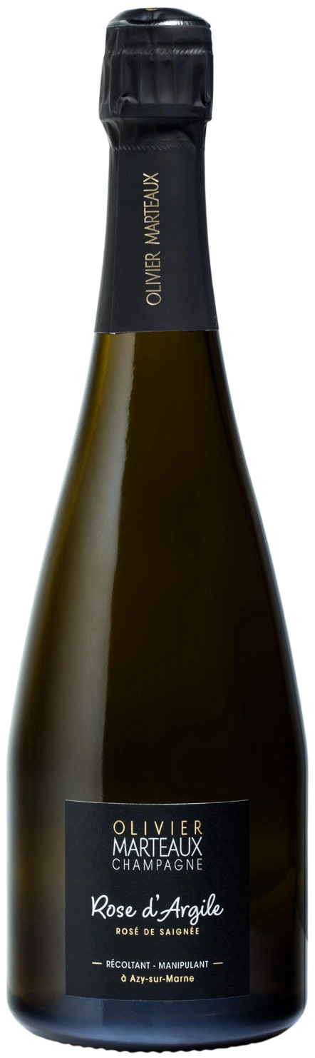 Шампанское  Olivier Marteaux Rose d’Argile Rose de Saignee Brut Nature  2013 750 мл 12%
