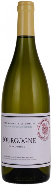 Вино Domaine Marquis d'Angerville Bourgogne Chardonnay AOC 2022  750 мл