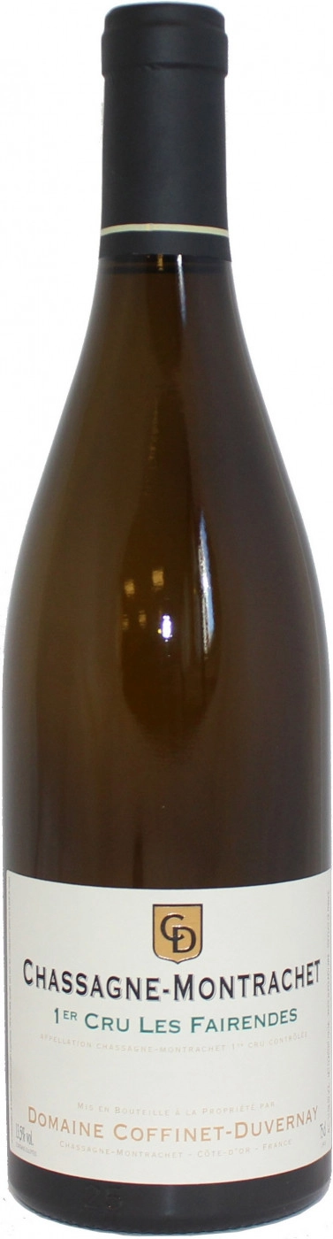 Вино Domaine Coffinet-Duvernay Chassagne-Montrachet 1er Cru "Fairendes AOC 2017 750 мл