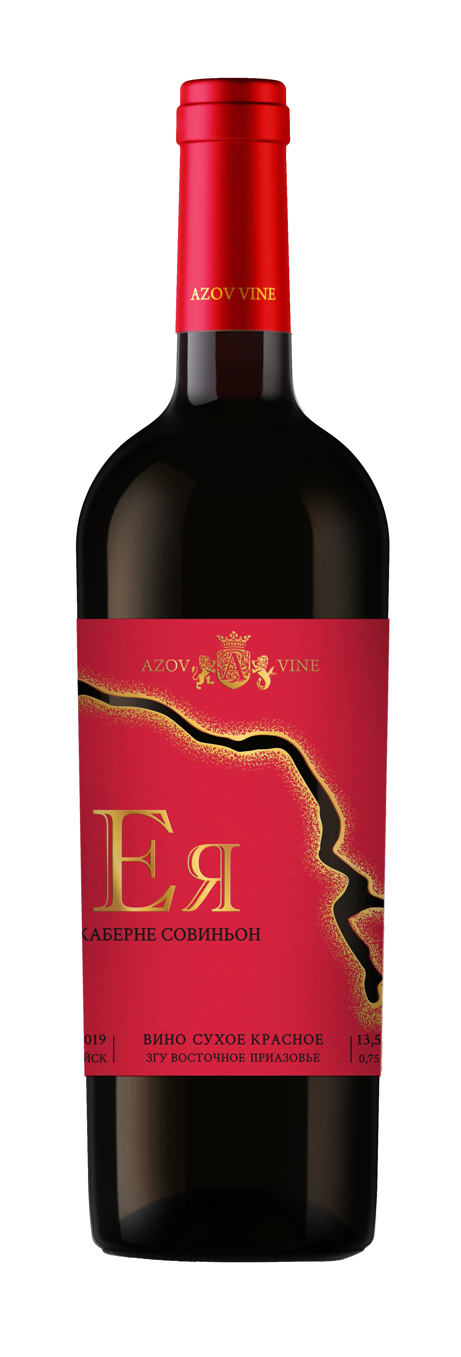 Вино Азов Вайн  Ея  Каберне Совиньон  750 мл