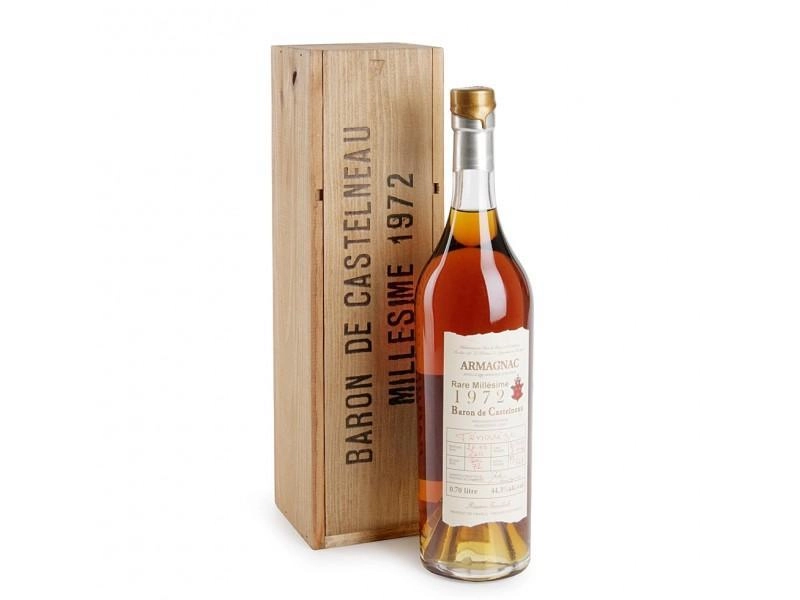 Арманьяк  Armagnac Baron de Castelneau  1972 700 мл