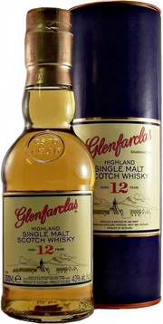 Виски  Glenfarclas  12 years  in tube   200 мл