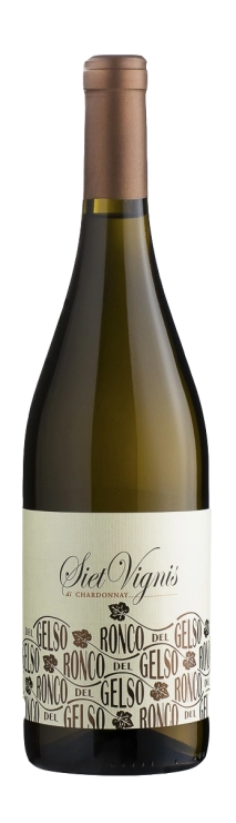 Вино Ronco Del Gelso Siet Vignis di Chardonnay Ронко Дель Джелсо Сиет Винис ди Шардоне  2018 750 мл