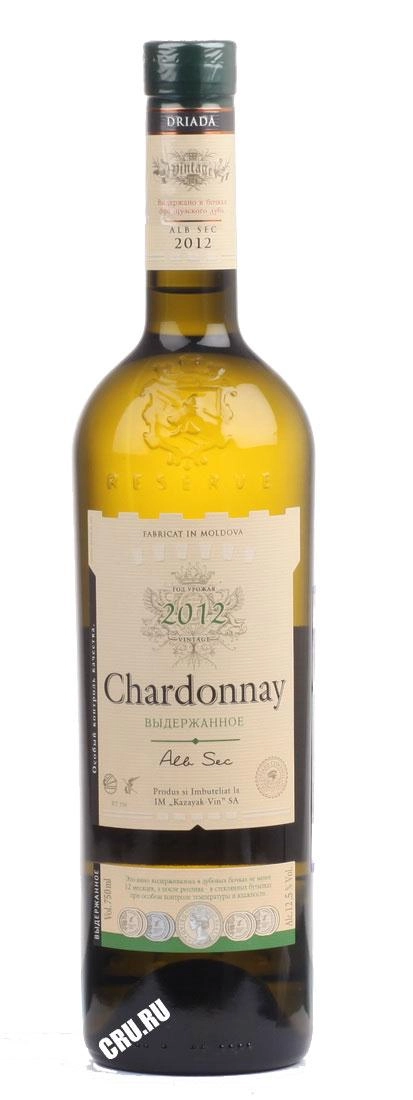 Вино Kazayak-Vin Chardonnay  Казайак-Вин Шардоне  Дриада  750 мл