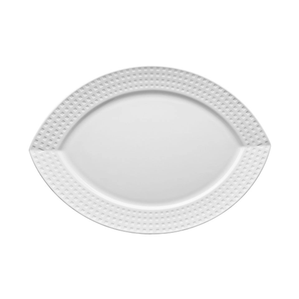 Блюдо овальное 35 см (oval platter) серия SATINIQUE Chef&Sommelier  комплект  8 шт