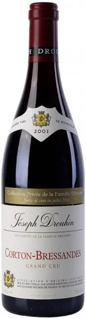 Вино Joseph Drouhin Corton-Bressandes Grand Cru AOC Жозеф Друэн  Кортон-Брессанд Гран Крю 2001  750 мл
