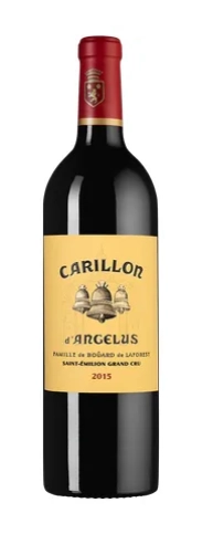 Вино Le Carillon de l'Angelus Saint-Emilion AOC Ле Карийон де л'Анжелюс 2015 750 мл
