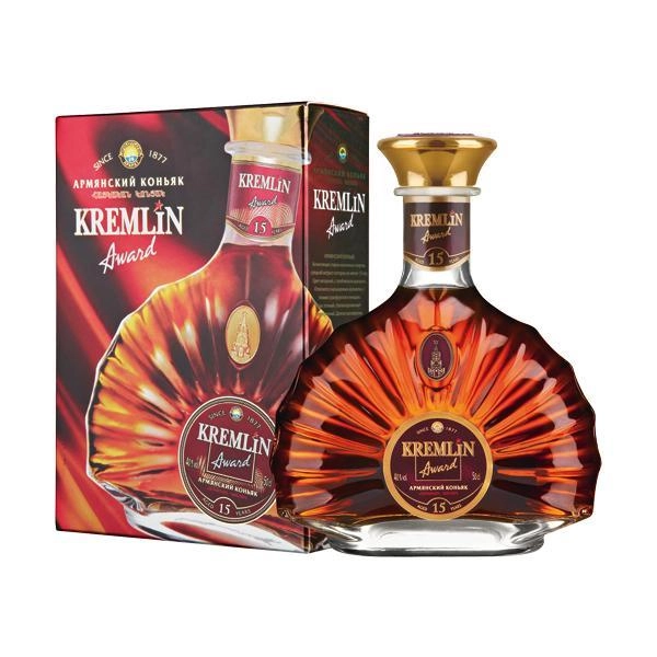 Коньяк Kremlin Award 15 Years Old gift box  500 мл