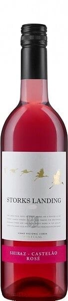 Вино Storks landing Shiraz - Castelao Lisboa region Сторкс ландинг Шираз - Каштелан регион Лиссабон розовое полусухое 2019 750 мл