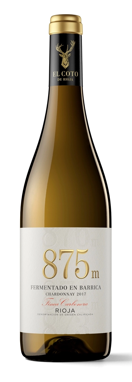Вино  875, Finca Carbonera Chardonnay Rioja  875 метров Финка Карбонера Шардонне Риоха  2018 750 мл