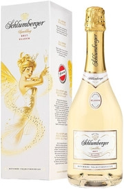 Игристое вино Schlumberger  Sparkling Brut Klassik  gift box  750 мл
