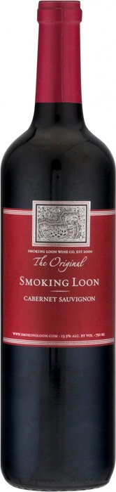 Вино Smoking Loon Cabernet Sauvignon  Смокин Лун Каберне Совиньон 2017 750 мл