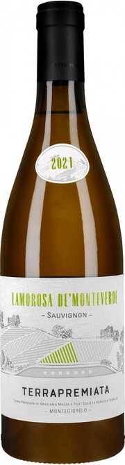 Вино  TerraPremiata   Lamorosa de'Monteverde Sauvignon, Marche IGT 2021 750 мл  13,5 %