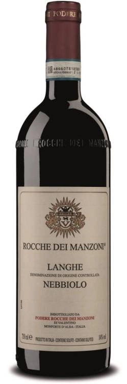 Вино Rocche dei Manzoni Langhe Nebbiolo  2023  750 мл