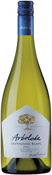 Вино Arboleda Sauvignon Blanc DO   2022 750 мл