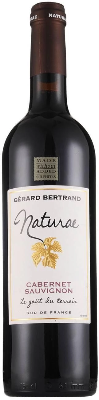 Вино Gerard Bertrand Naturae Cabernet Sauvignon IGP Pay's d'Oc 2018 750 мл
