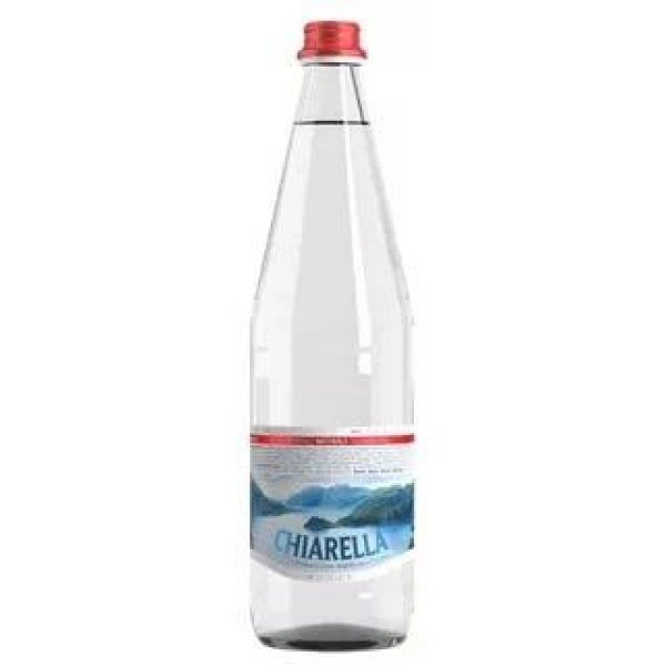 Минеральная вода Chiarella in white glass bottle Кьярелла негазированная стекло 750 мл