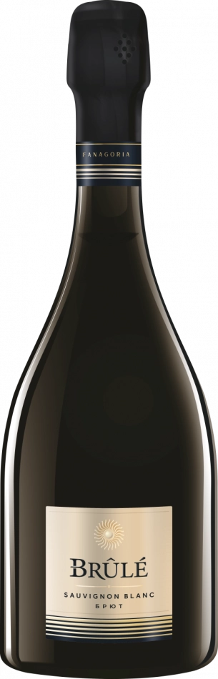 Игристое вино Фанагория Brule Брюле Совиньон Блан белое брют   750 мл