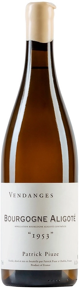 Вино Patrick Piuze, Bourgogne Aligote 1953 Патрик Пьюз, Бургонь Алиготе 1953 2022    750 мл