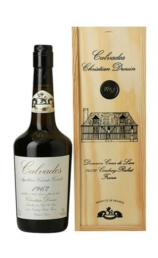 Кальвадос Christian Drouin Pays d'Auge gift box 1976 700 мл