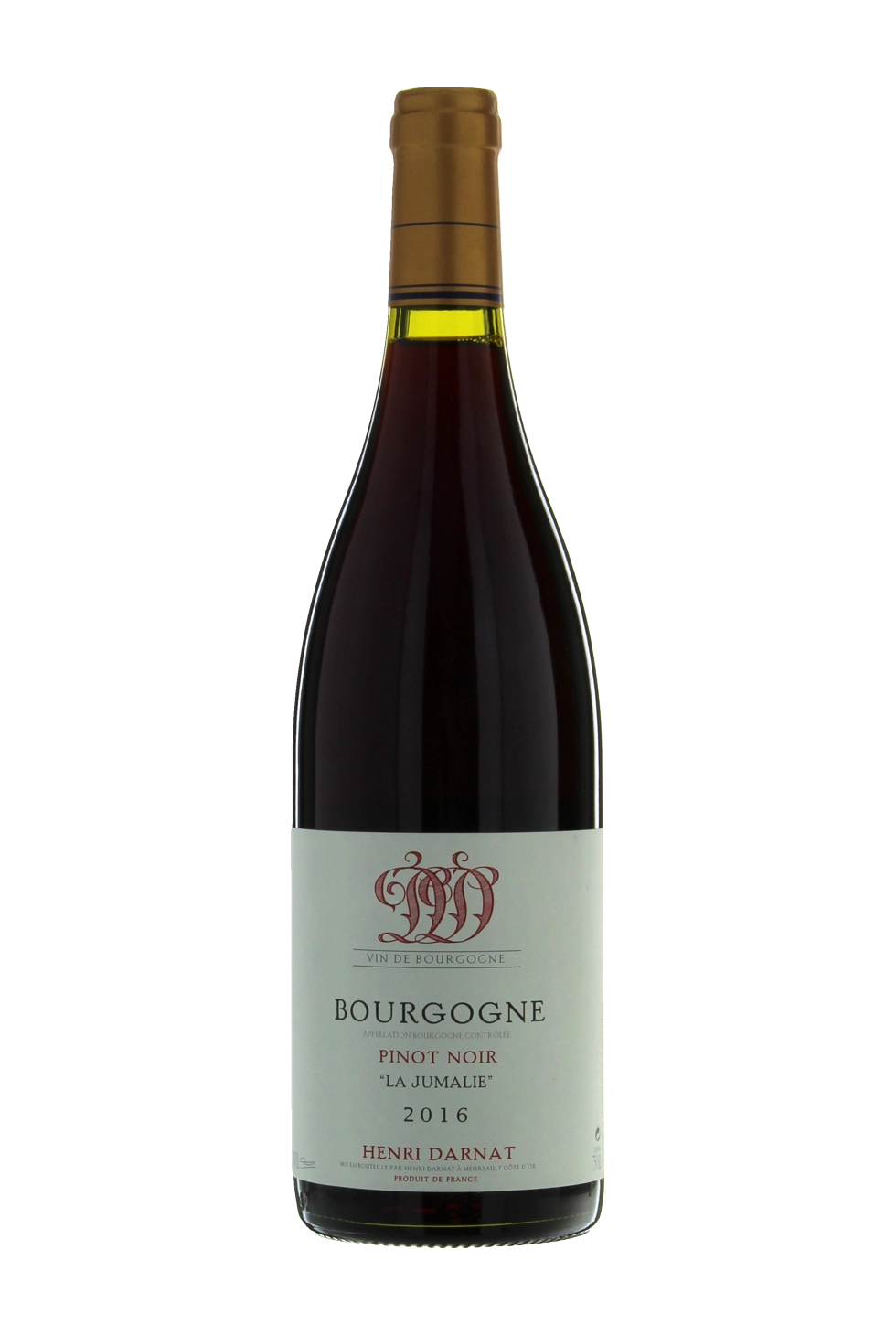 Вино Henri Darnat La Jumalie Bourgogne Pinot Noir AOC 2016 750 мл