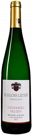 Вино Lieser Niederberg  Helden Riesling Auslese Lange Goldkapsel  Лизер Нидерберг Хельден Рислинг Ауслезе Ланге Голдкапсель  2012  750 мл