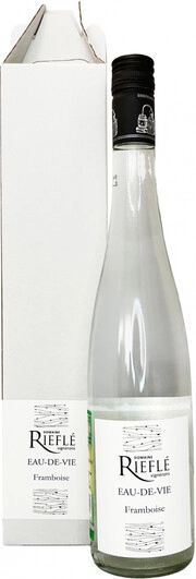 Бренди  Domaine Riefle  Eau-de-Vie Framboise  gift box 700 мл