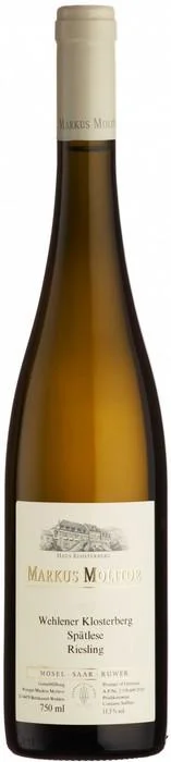 Вино Markus Molitor Riesling Wehlener Klosterberg Spatlese Маркус Молитор Рислинг Веленер Клостерберг Шпатлезе 2008 750 мл