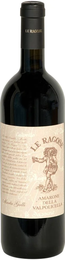 Вино Le Ragose Marta Galli Amarone della Valpolicella Classico Ле Рагозе Марта Галли Амароне делла Вальполичелла Классико 2008 750 мл