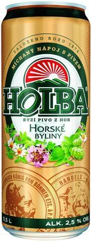 Пивной напиток  Holba Horske Byliny  in can Холба  Хорске Былины  Ж/Б 500 мл