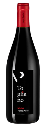 Вино Volpe Pasini   Togliano Merlot Colli Orientali del Friuli DOC Вольпе ПазиниТольяно Мерло 2018 750 мл