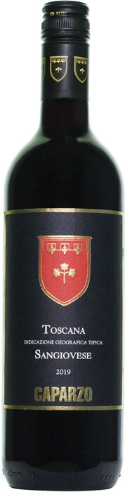 Вино Caparzo Sangiovese Toscana IGT   2022 750 мл