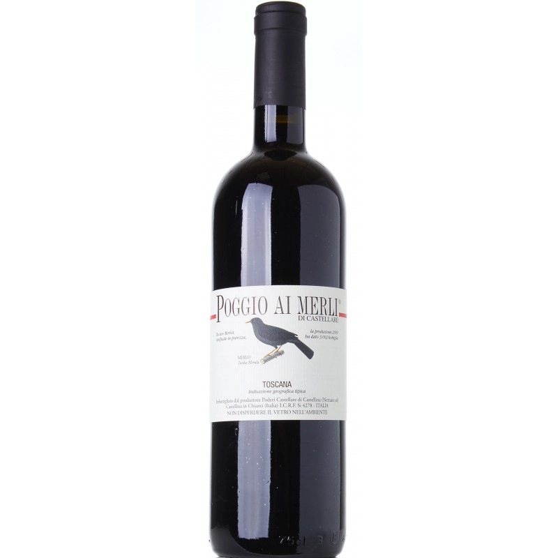 Вино Castellare di Castellina Poggio ai Merli Toscana IGT 2019 750 мл