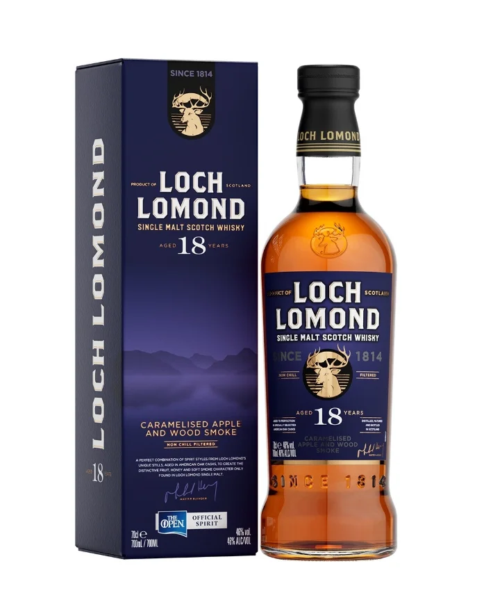 Виски Loch Lomond 18 Year Old  gift in box   700 мл