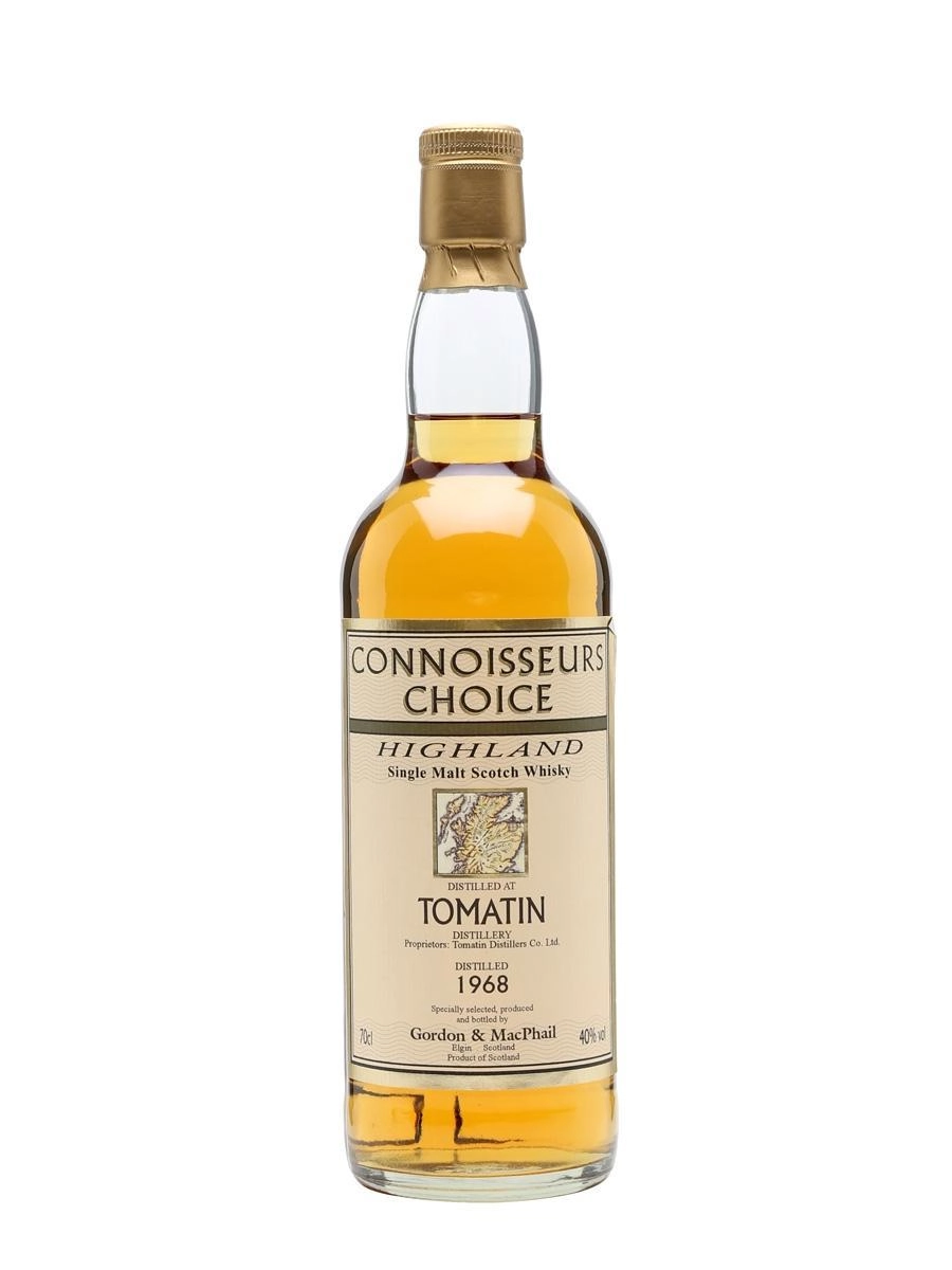 Виски "CONNOISEURES CHOICE" Tomatin, "Выбор Знатока" Томатин, 1968,   75cl 40%