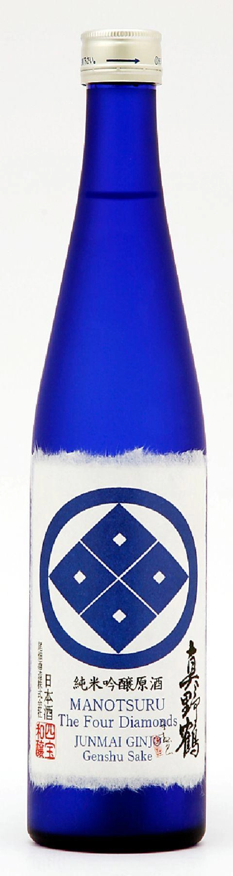 Сакэ OBATA SHUZO  MONOTSURU FOUR DIAMONDS GENSHU18% 0,5л