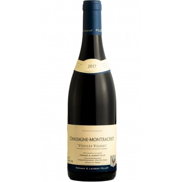 Вино Domaine Fernand & Laurent Pillot Chassagne Montrachet Vieilles Vignes  2017 750 мл 13,5%