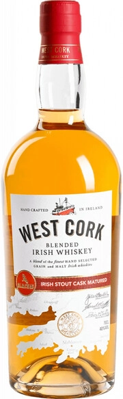 Виски West Cork Irish Stout Cask Matured700 мл