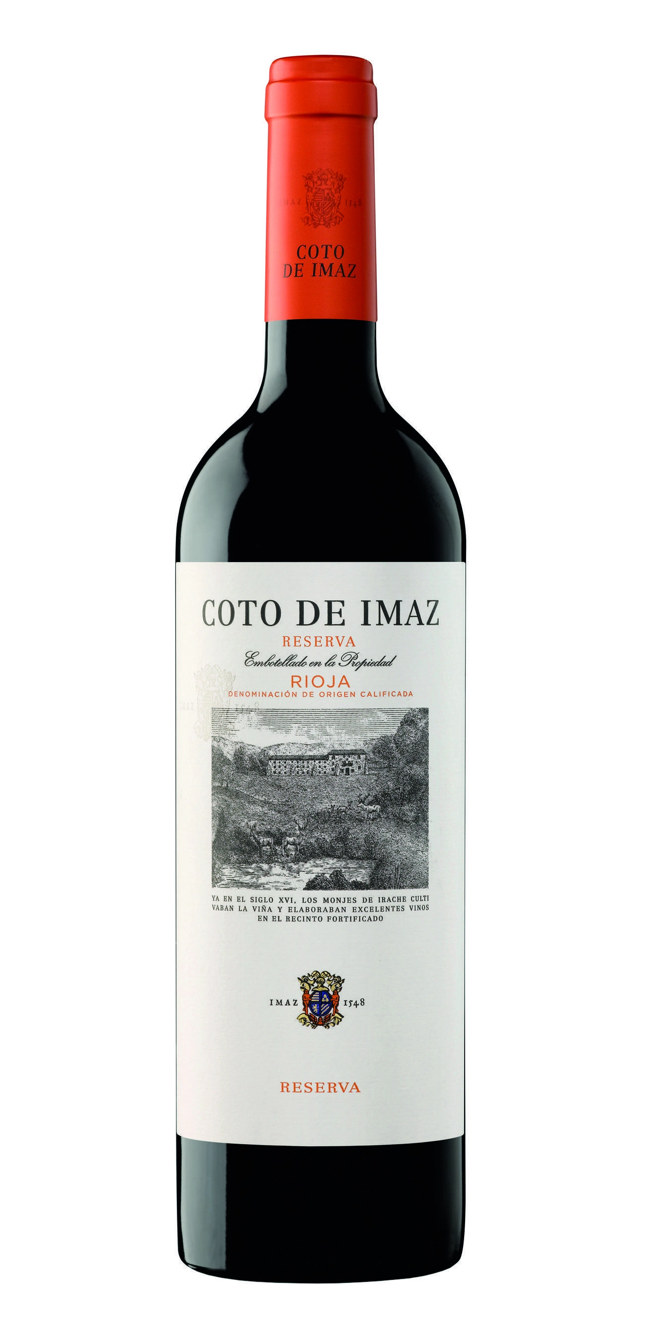Вино Coto de Imaz Reserva Rioja DOC 750 мл 13.5%