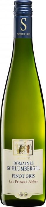 Вино Schlumberger Pinot Gris Les Princes Abbes Шлюмберже Пино Гри Ле Принц Аббе  2014 750 мл