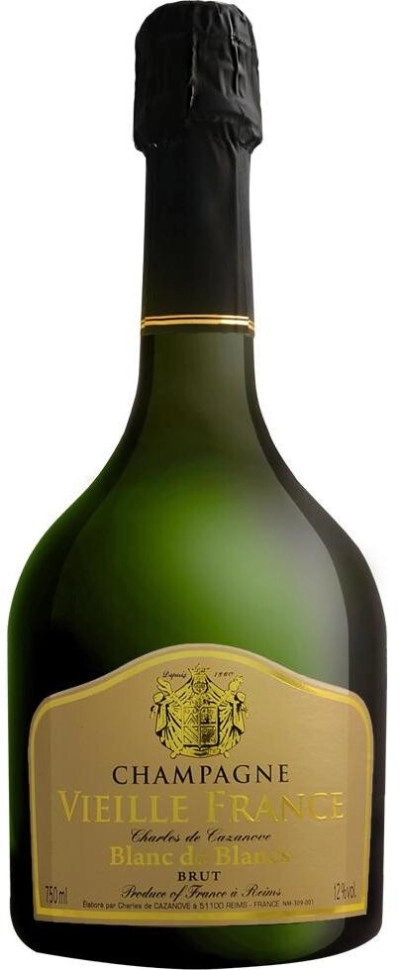 Шампанское  Champagne Vieille France  Blanc de Blancs Brut 750 мл 12 %